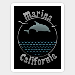 Marina California Sticker